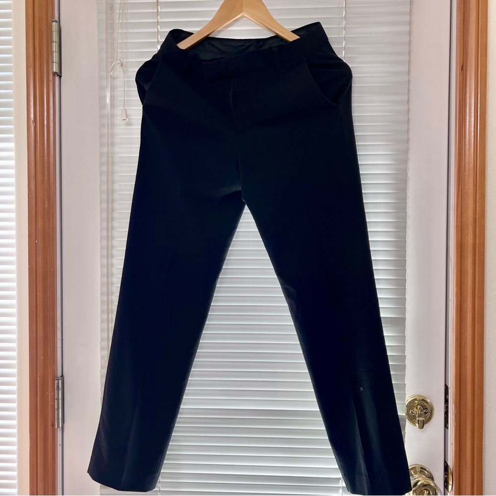 Calvin Klein Boys Classic Black Trousers Size 14